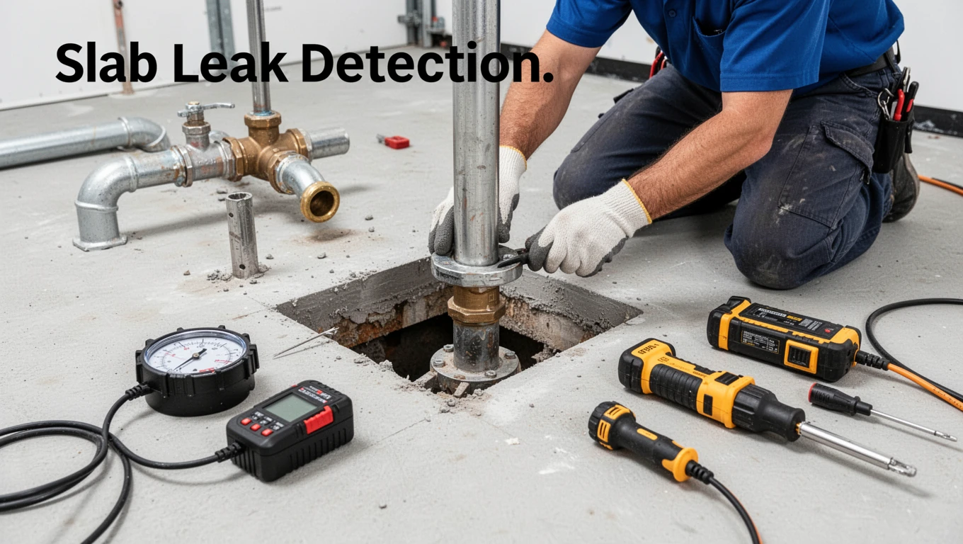 Slab Leak Detection